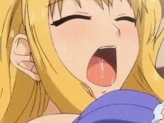 Hentai hottie takes cock in all sex holes